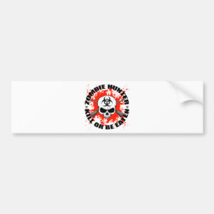 Zombie Jager 1 Bumpersticker