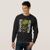 Zombie Jager Halloween Kleding Halloween 1 Trui (Voorkant volledig)