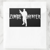ZOMBIE JAGER -Sticker Rechthoekige Sticker (Tas)