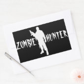 ZOMBIE JAGER -Sticker Rechthoekige Sticker (Envelop)