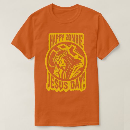 zombie jesus artwork t-shirt (Design voorkant)