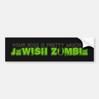 Zombie Jesus Bumpersticker