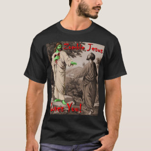 Zombie Jesus houdt van je T-shirt