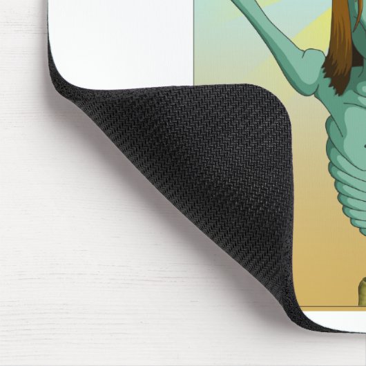 Zombie Jesus Ink Muismat (Hoek)