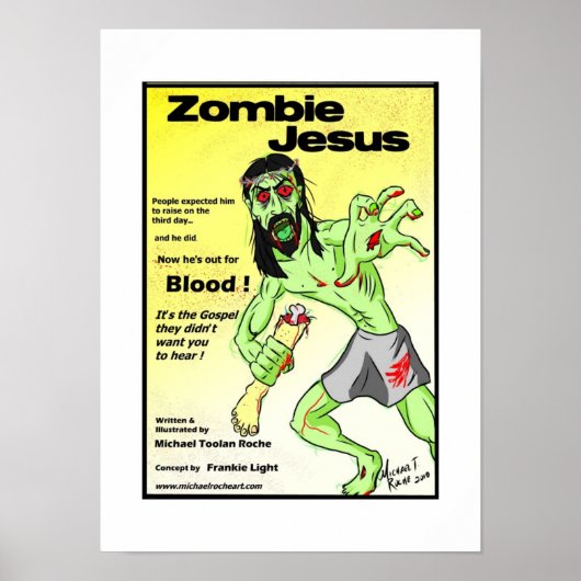 Zombie Jesus Poster (Voorkant)