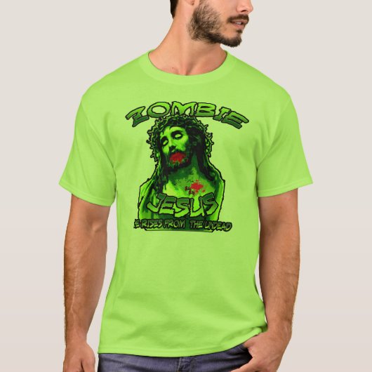 ZOMBIE JESUS T-SHIRT (Voorkant)