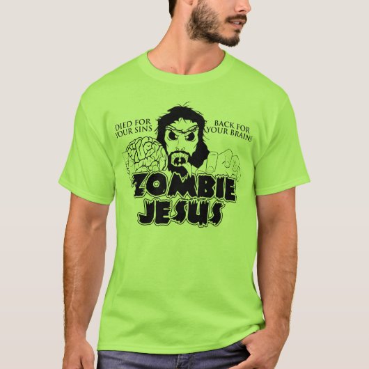 Zombie Jesus T-shirt (Voorkant)