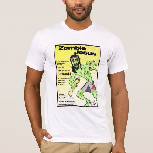 Zombie Jesus T-shirt (Voorkant)