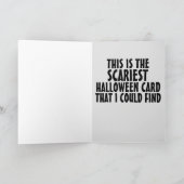 ZOMBIE JOE BIDEN HALLOWEEN GRAPPIGE KAARTEN KAART (Binnen)