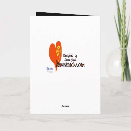 Zombie Joke Halloween Kaart (Achterkant)