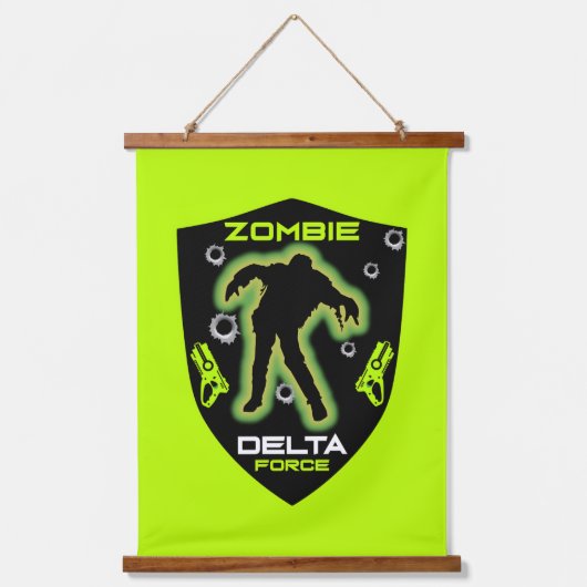 Zombie Jongens Hangend Wandkleed (Voorkant)