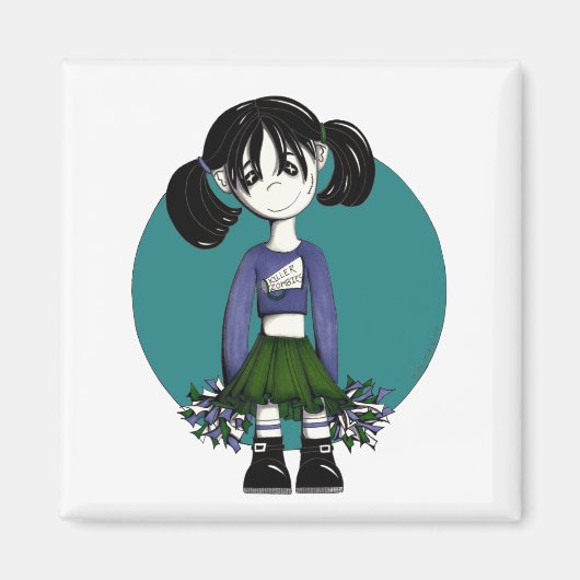 zombie juichen magneet (Voorkant)