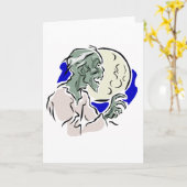 Zombie Kaart (Gele Bloem)