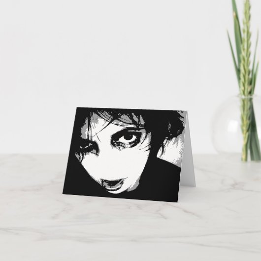 zombie! kaart (Voorkant)