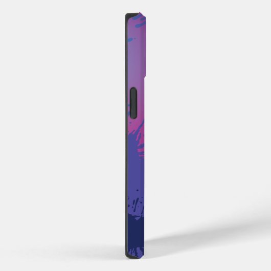 Zombie Karakter Cartoon Splats iPhone case (Achterkant / Rechts)