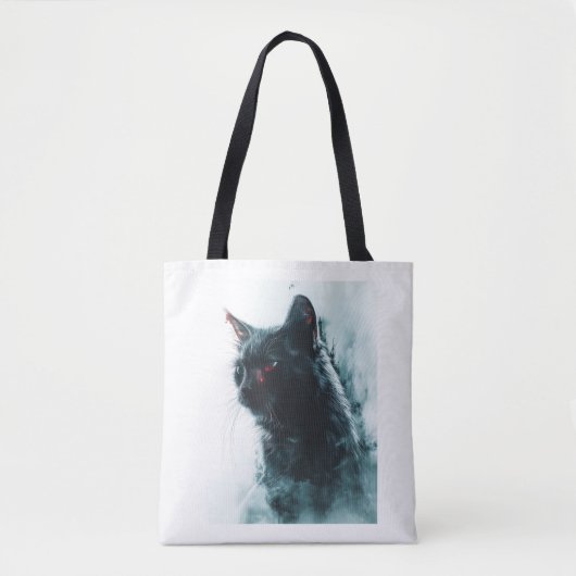 Zombie Kat Apocalyps Tote Bag (Voorkant)