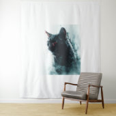 Zombie Kat Apocalyps Wandkleed (In situ)