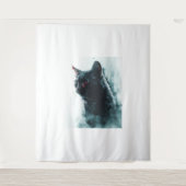 Zombie Kat Apocalyps Wandkleed (Voorkant)