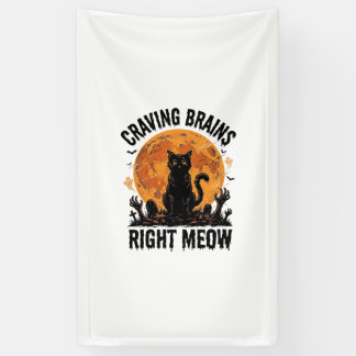 Zombie Kat Halloween Vintage Gravure Shirt Kunst_1 Spandoek