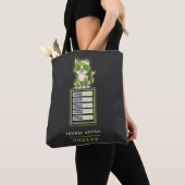 Zombie Kat Serverrek Sysadmin Halloween Humor Tote Bag (Dichtbij)