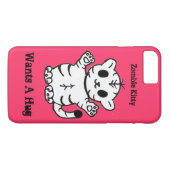 Zombie Kat wil een hug Case-Mate iPhone Case (Achterkant (Horizontaal))