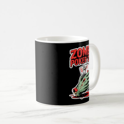 Zombie Ker Club Halloween  Koffiemok (Voorkant rechts)
