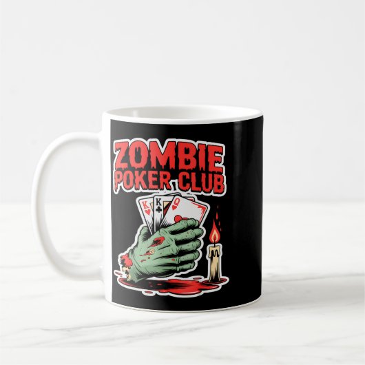 Zombie Ker Club Halloween Koffiemok (Links)