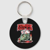 Zombie Ker Club Halloween  Sleutelhanger (Voorkant)