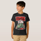 Zombie Ker Club Halloween  T-shirt (Voorkant volledig)