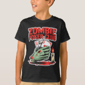 Zombie Ker Club Halloween  T-shirt (Voorkant)