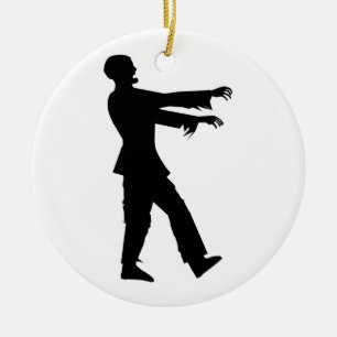 Zombie Keramisch Ornament