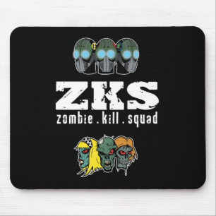 Zombie Kill Squad Mousepad Muismat