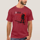 Zombie KILLER - bloedspiegel T-shirt (Voorkant)