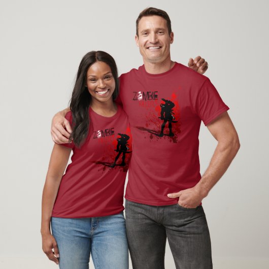 Zombie KILLER - bloedspiegel T-shirt (Unisex)