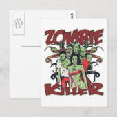 Zombie Killer Briefkaart (Voorkant / Achterkant)