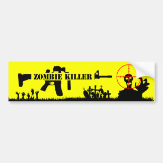 Zombie Killer Bumpersticker