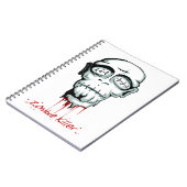 Zombie killer-notitieboek notitieboek (Linkerzijde)