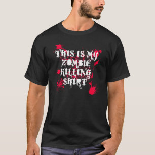 Zombie Killing Shirt Black