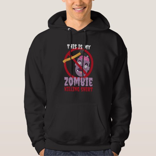 Zombie Killing Shirt I Apocalypse Undead Halloween (Voorkant)