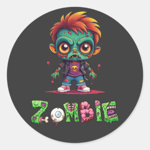 Zombie Kind - Ash Ronde Sticker