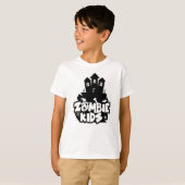 Zombie Kinder Gehaunted House T-shirt (Voorkant volledig)