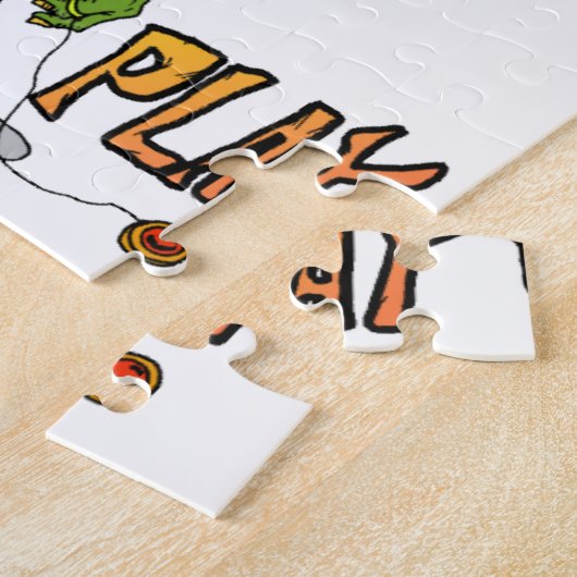 Zombie Kinder Legpuzzel (Zijkant)