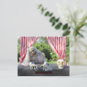 Zombie Kissing Booth Briefkaart (Staand voorkant)