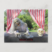 Zombie Kissing Booth Briefkaart (Voorkant)