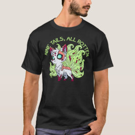 Zombie Kitsune, helemaal verrot T-shirt