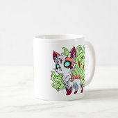 Zombie Kitsune Koffiemok (Voorkant rechts)