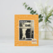 Zombie Kitteh Briefkaart (Staand voorkant)