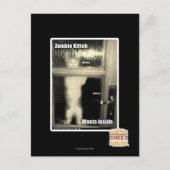 Zombie Kitteh Briefkaart (Voorkant)