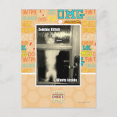 Zombie Kitteh Briefkaart (Voorkant)