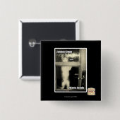 Zombie Kitteh Vierkante Button 5,1 Cm (Voorkant /achterkant)